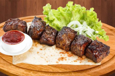 Шашлык из печени