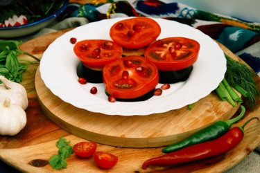 Закуска из баклажана